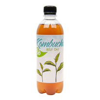 Bio Kombucha Bílý čaj 500ml Stevikom